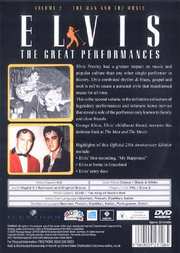 Preview Image for Back Cover of Elvis The Great Performances (Volume 2)
