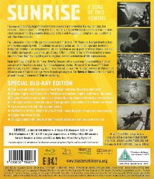 Preview Image for Sunrise: The Masters of Cinema Series Back Cover