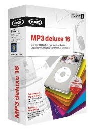 Preview Image for Image for MAGIX MP3 Deluxe 16. Get the most out of your music collection