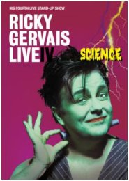 Preview Image for Ricky Gervais' stand-up set Science hits DVD and Blu-ray in November