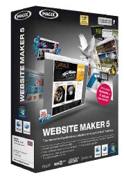 Preview Image for MAGIX Website Maker 5. The Ultimate Tool for Creative Websites