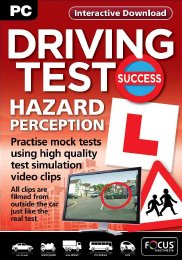 Preview Image for Focus Multimedia's Award Winning Driving Test Software Now Available for download