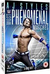 Preview Image for WWE: AJ Styles Most Phenomenal Matches